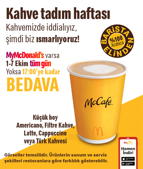 McDonald's - Kahve Tadım Haftası